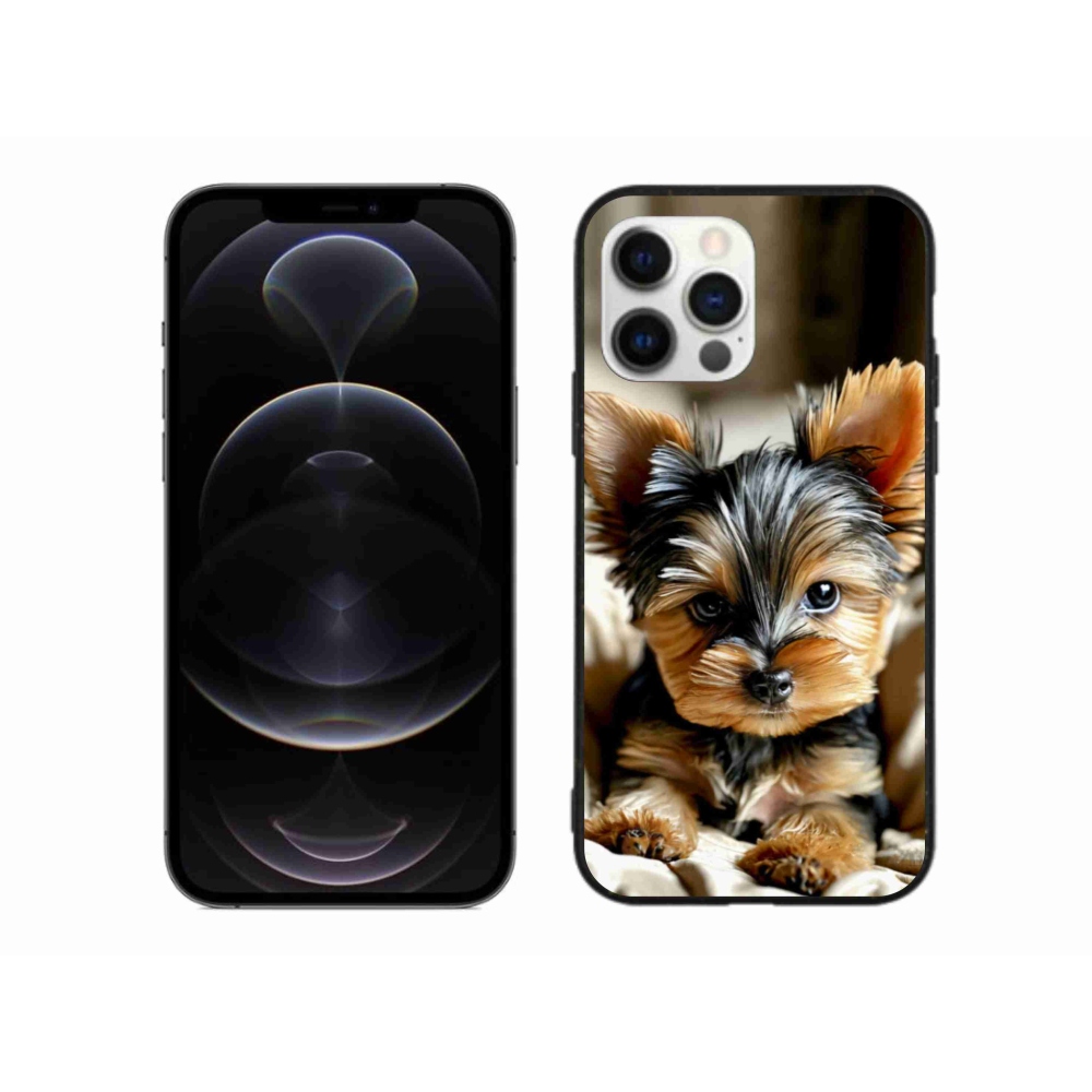 Gelový kryt mmCase na iPhone 12 Pro Max - jorkšír 11