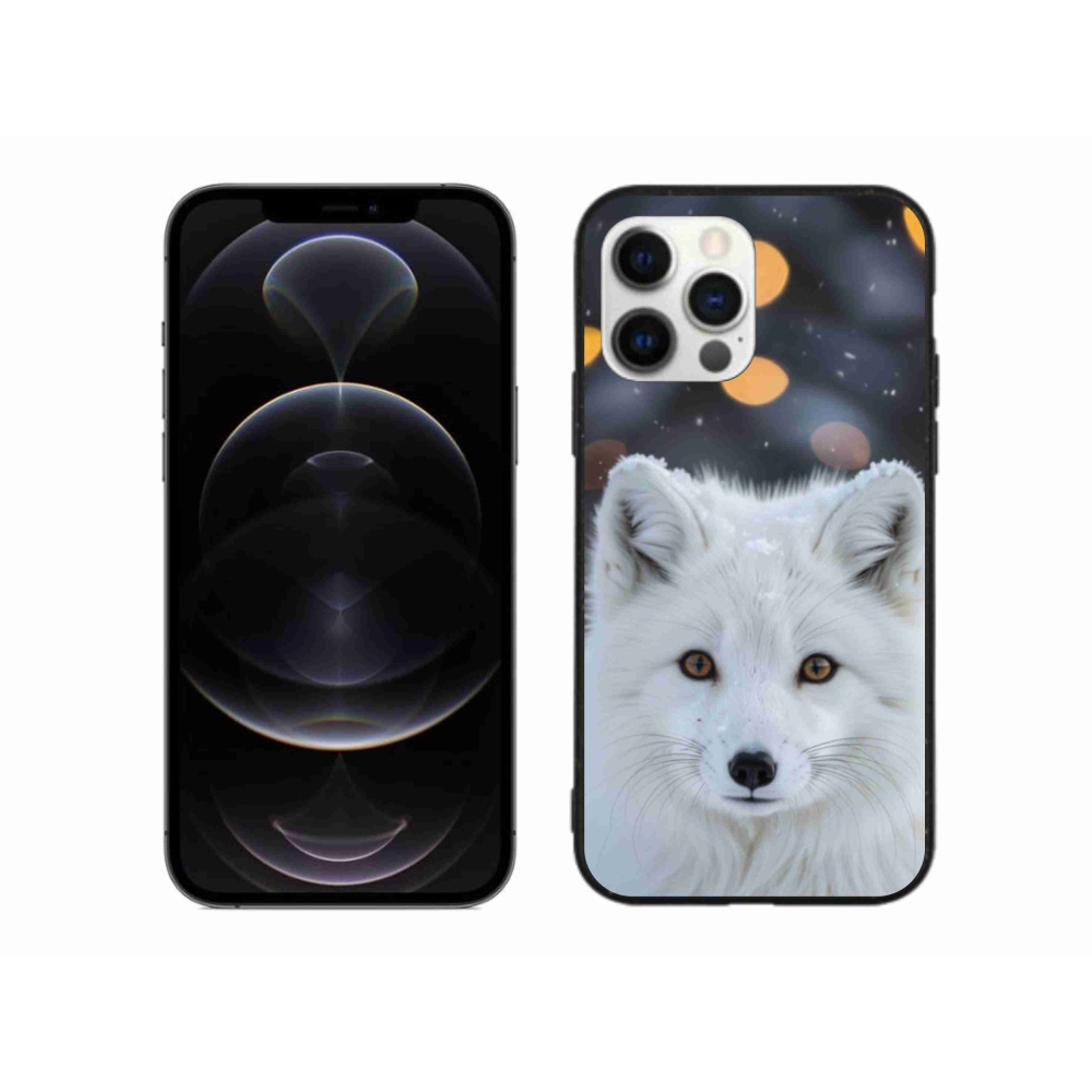 Gelový kryt mmCase na iPhone 12 Pro Max - liška polární