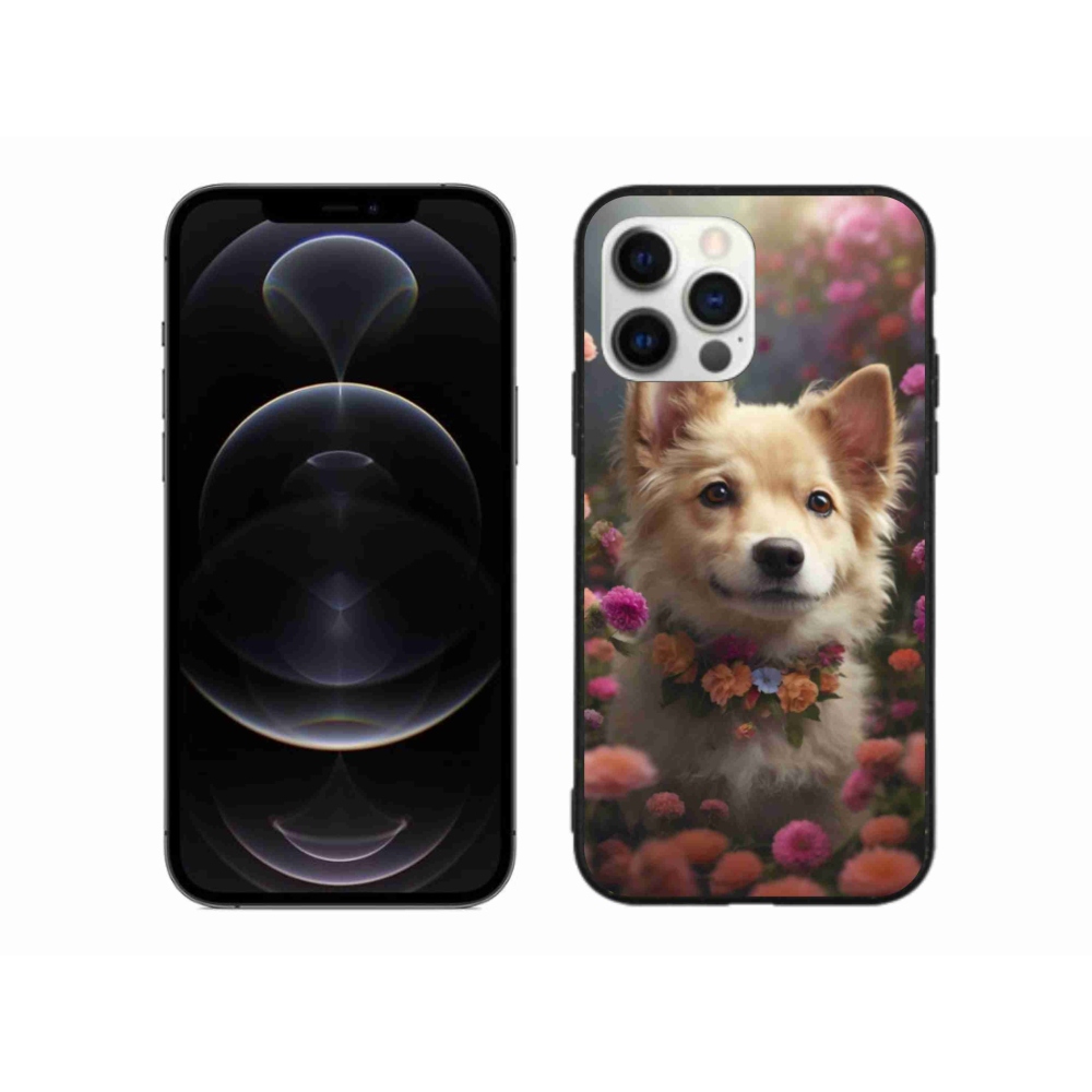 Gelový kryt mmCase na iPhone 12 Pro Max - německý špic