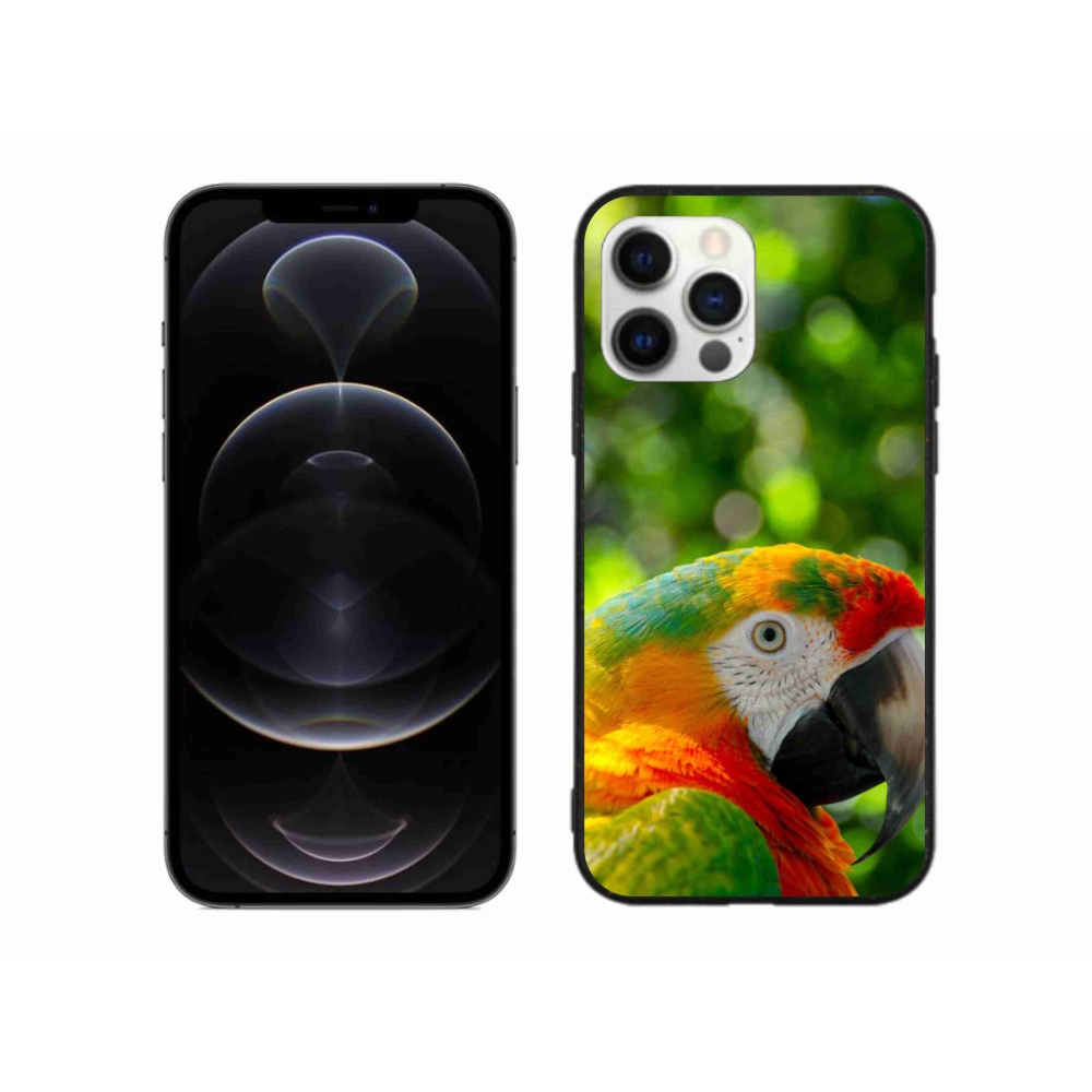 Gelový kryt mmCase na iPhone 12 Pro Max - papoušek ara 3