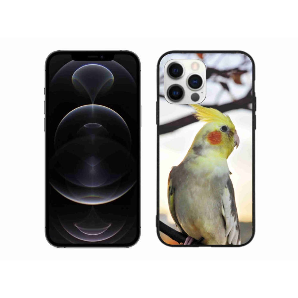 Gelový kryt mmCase na iPhone 12 Pro Max - papoušek korela