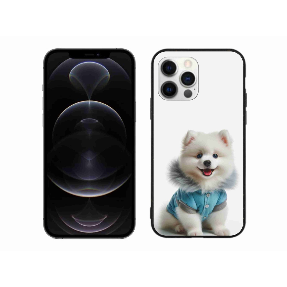 Gelový kryt mmCase na iPhone 12 Pro Max - pomeranian