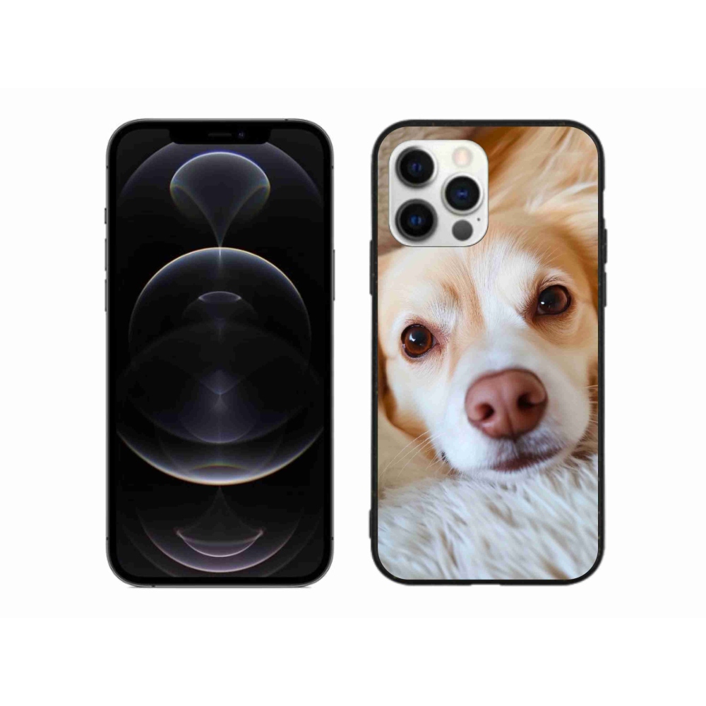 Gelový kryt mmCase na iPhone 12 Pro Max - Roztomilá čivava
