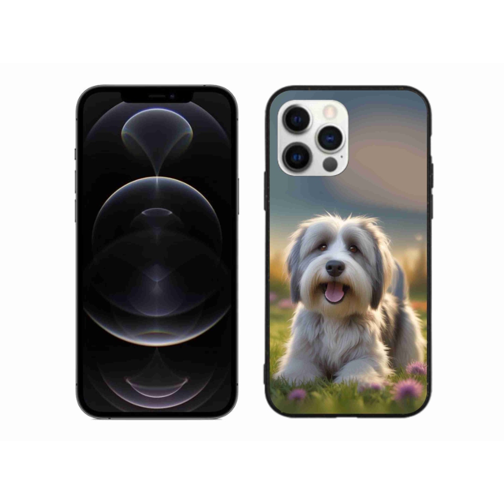 Gelový kryt mmCase na iPhone 12 Pro Max - roztomilý havanský psík
