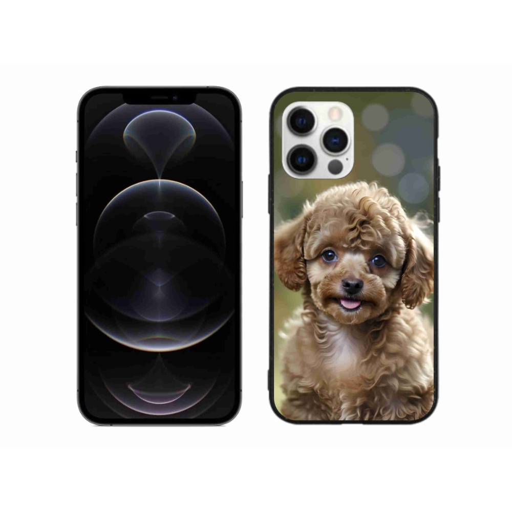 Gelový kryt mmCase na iPhone 12 Pro Max - roztomilý pudl