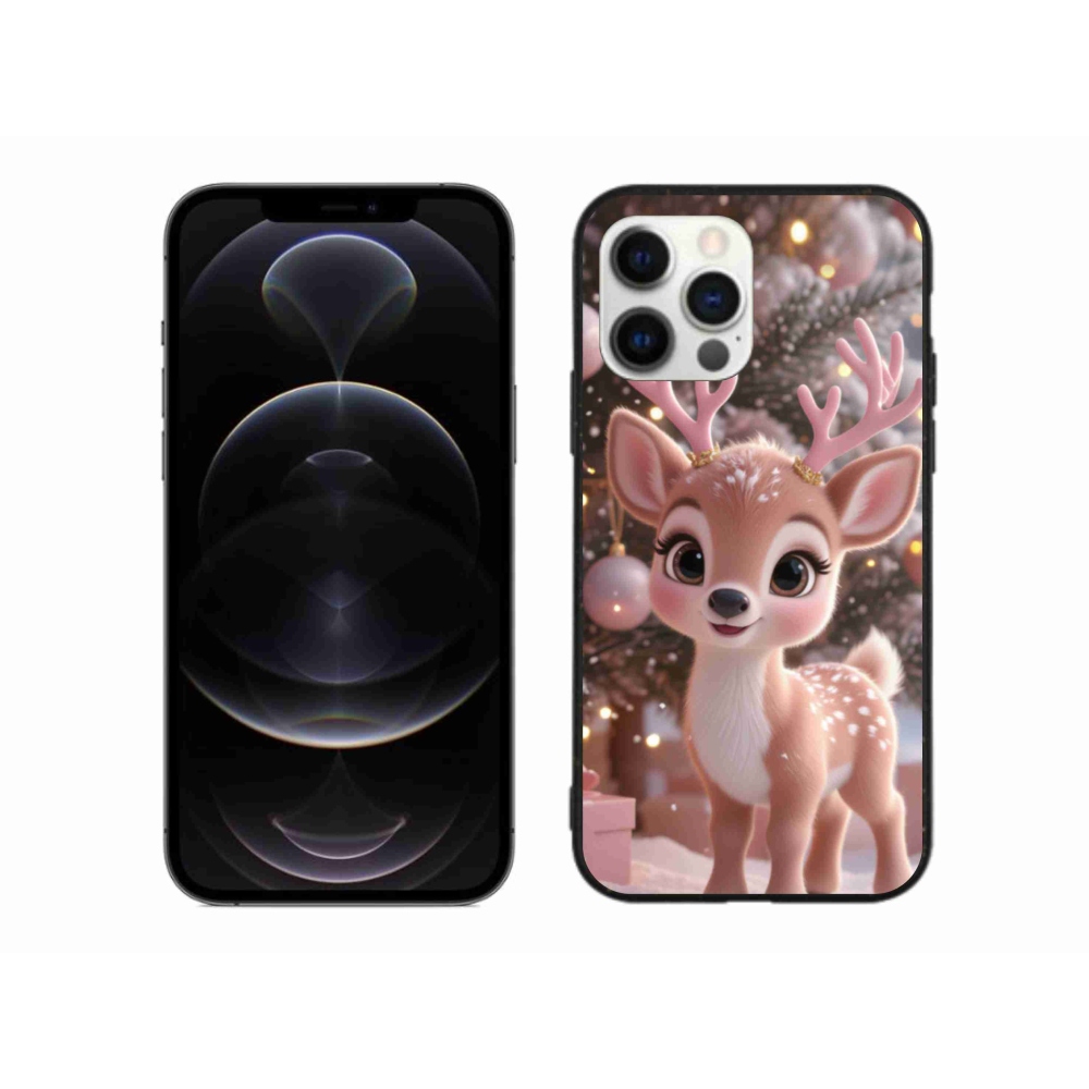 Gelový kryt mmCase na iPhone 12 Pro Max - roztomilý sob