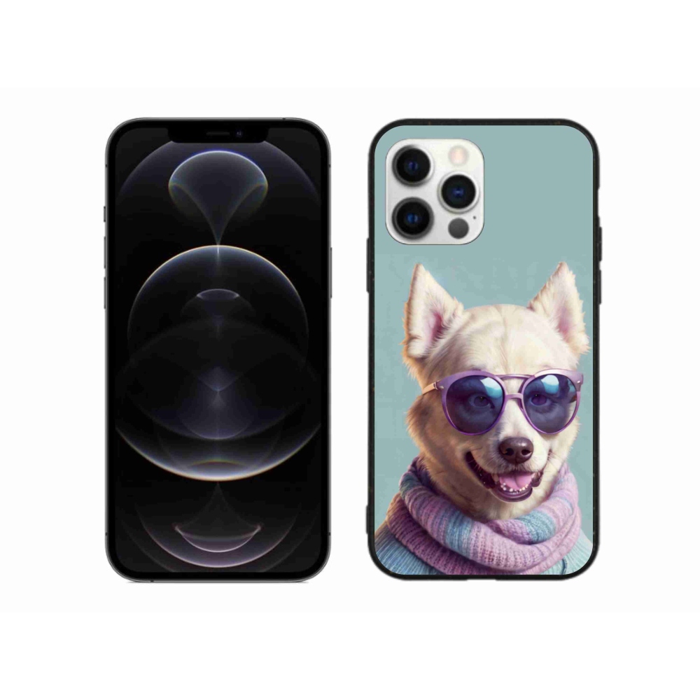 Gelový kryt mmCase na iPhone 12 Pro Max - stylový německý špic