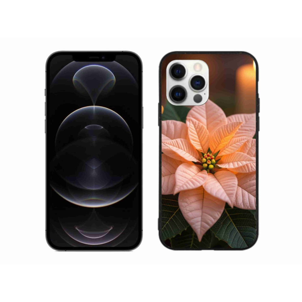 Gelový kryt mmCase na iPhone 12 Pro Max - vánoční hvězda