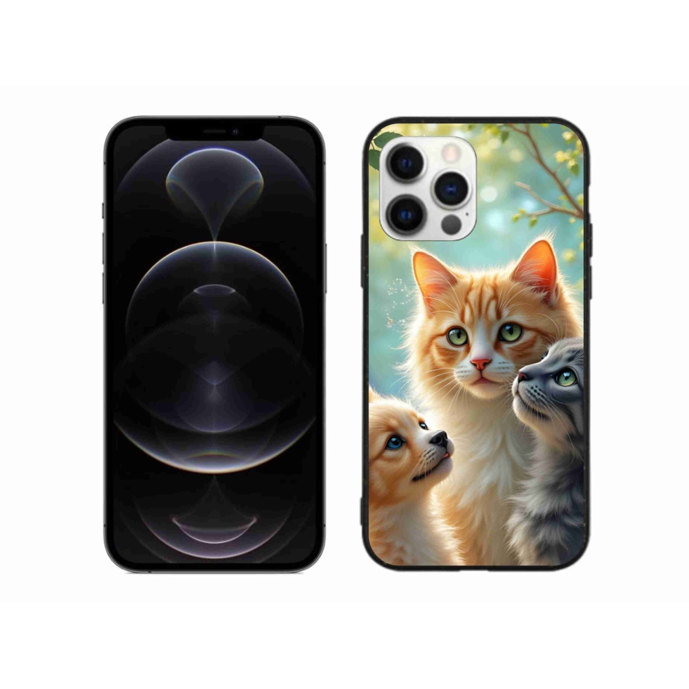 Gelový kryt mmCase na iPhone 12 Pro Max - zvířecí přátelství 2