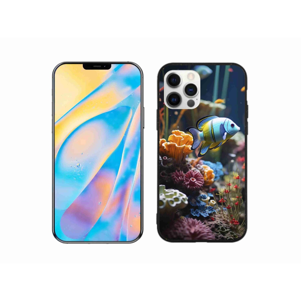 Gelový kryt mmCase na iPhone 12 Pro - mořský svět 5
