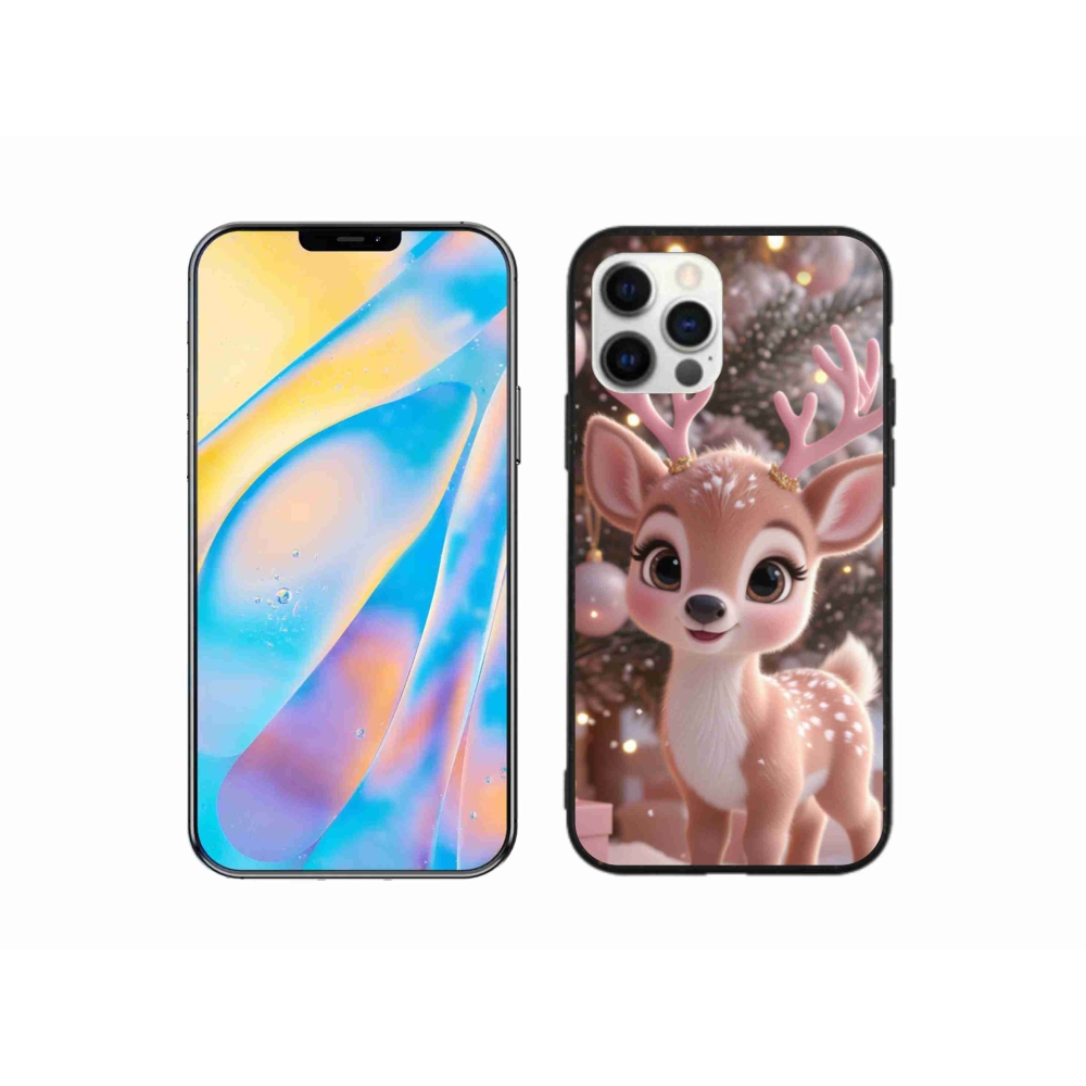 Gelový kryt mmCase na iPhone 12 - roztomilý sob