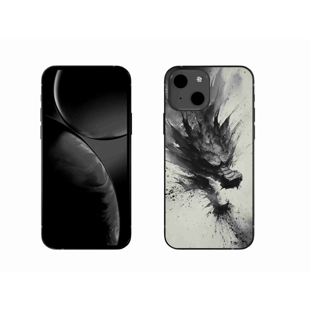 Gelový kryt mmCase na iPhone 13 - abstraktní motiv 32