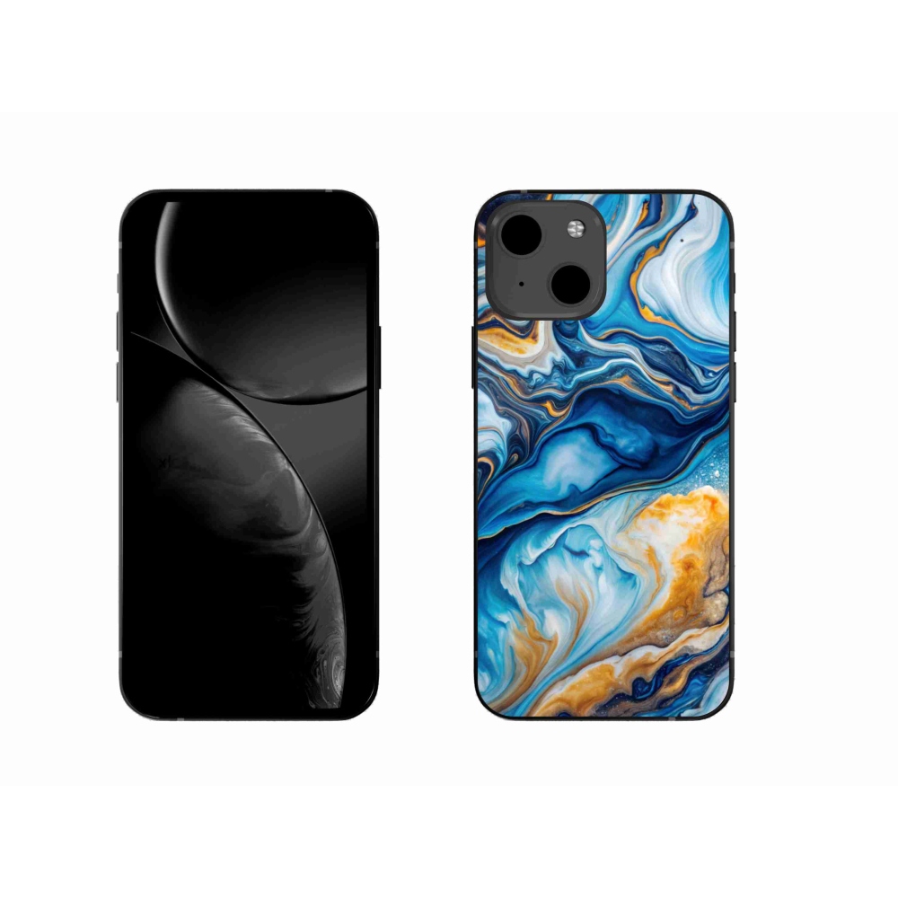Gelový kryt mmCase na iPhone 13 - abstraktní motiv 34