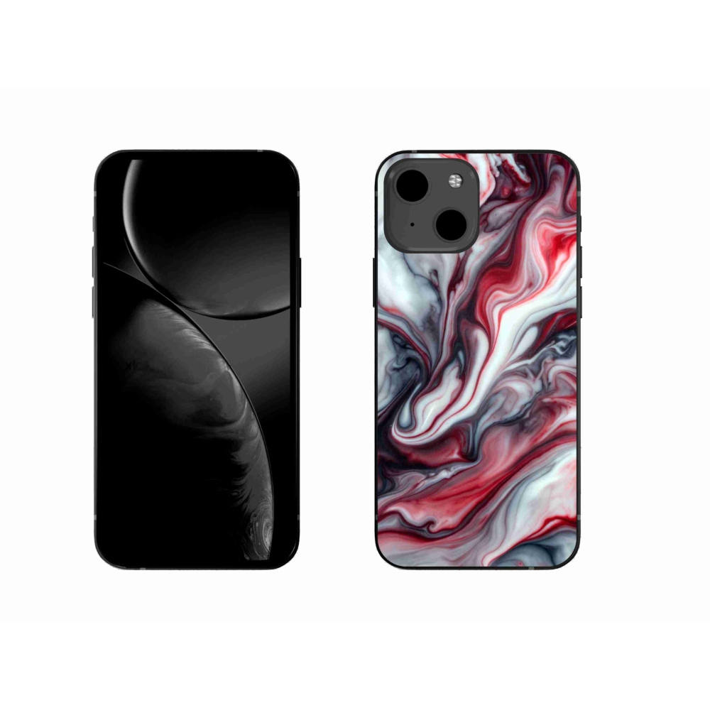 Gelový kryt mmCase na iPhone 13 - abstraktní motiv 37