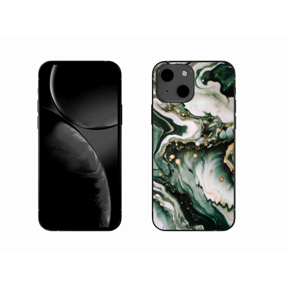 Gelový kryt mmCase na iPhone 13 - abstraktní motiv 38