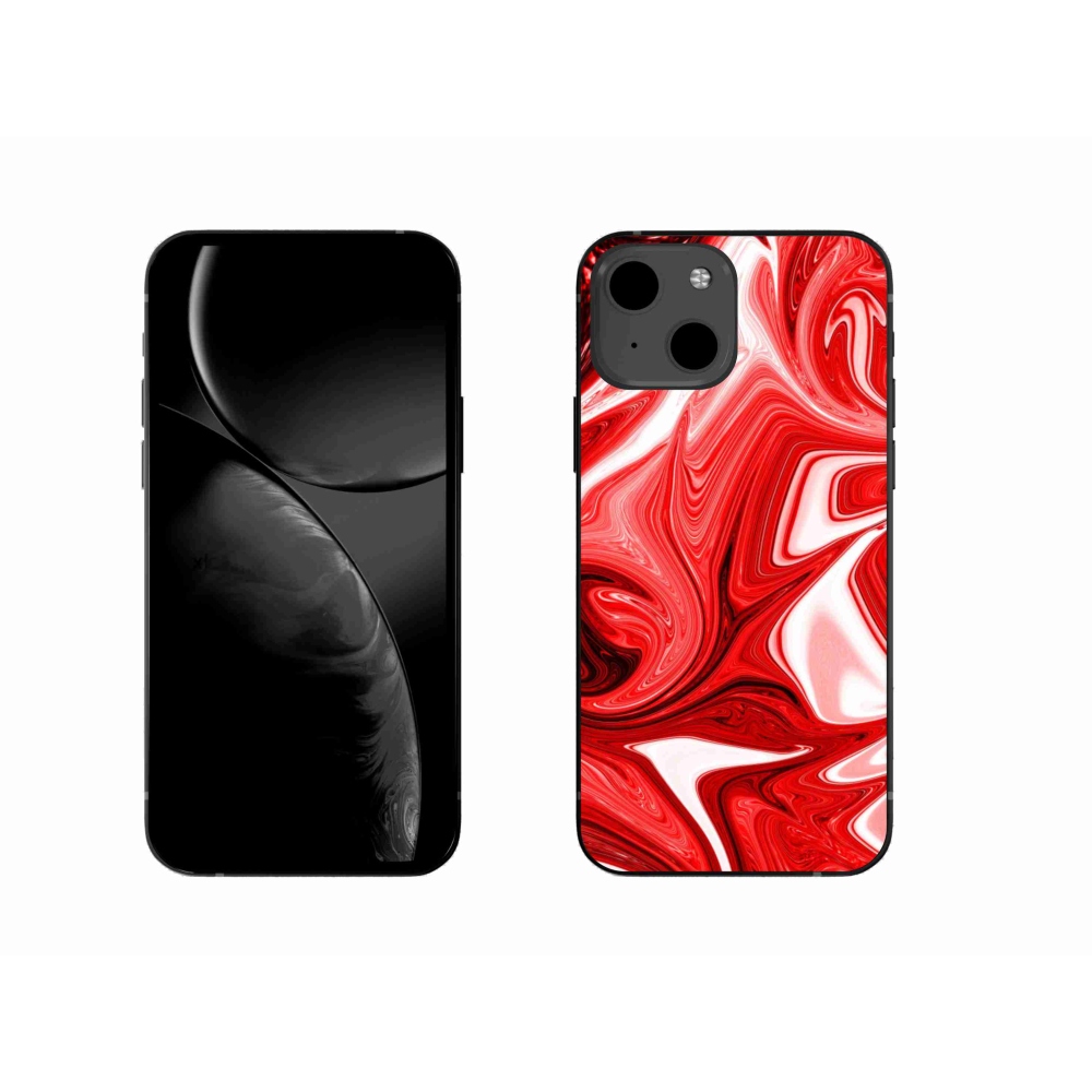 Gelový kryt mmCase na iPhone 13 - abstraktní motiv 43