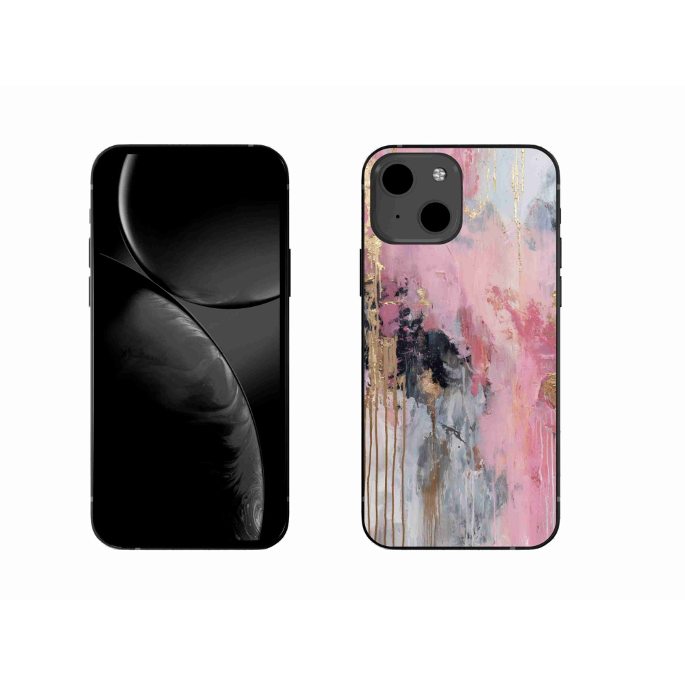 Gelový kryt mmCase na iPhone 13 - abstraktní motiv 49