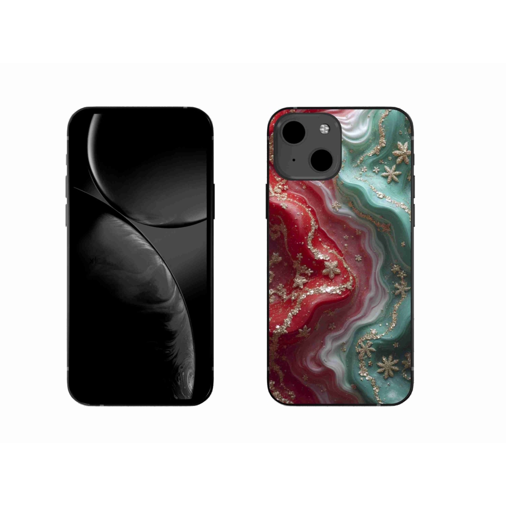 Gelový kryt mmCase na iPhone 13 - abstraktní motiv 54