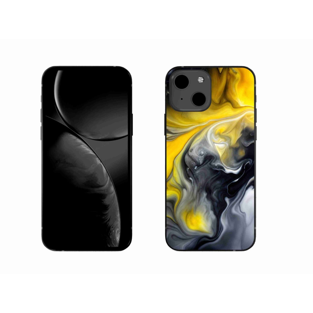 Gelový kryt mmCase na iPhone 13 - abstraktní motiv 60