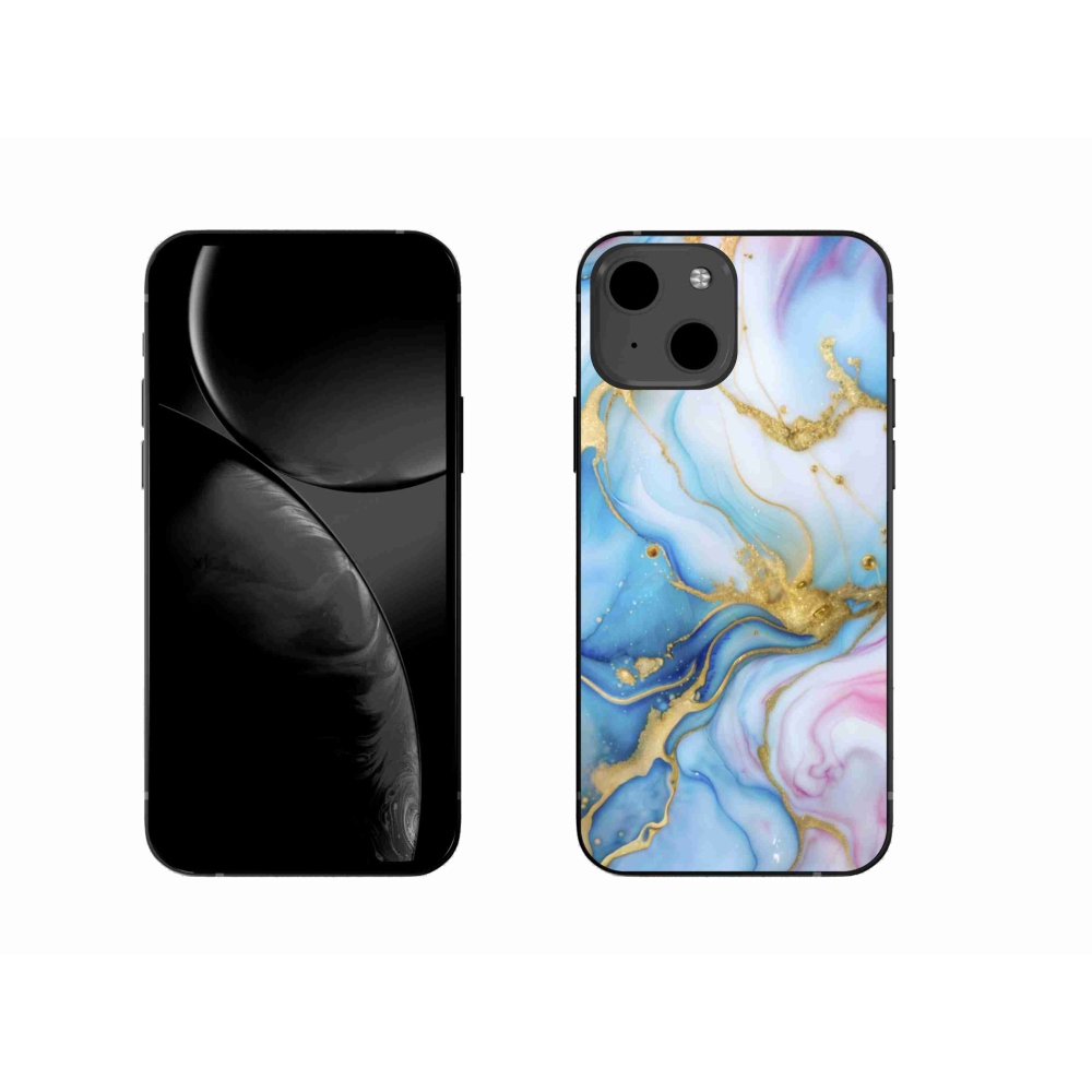 Gelový kryt mmCase na iPhone 13 - abstraktní motiv 61