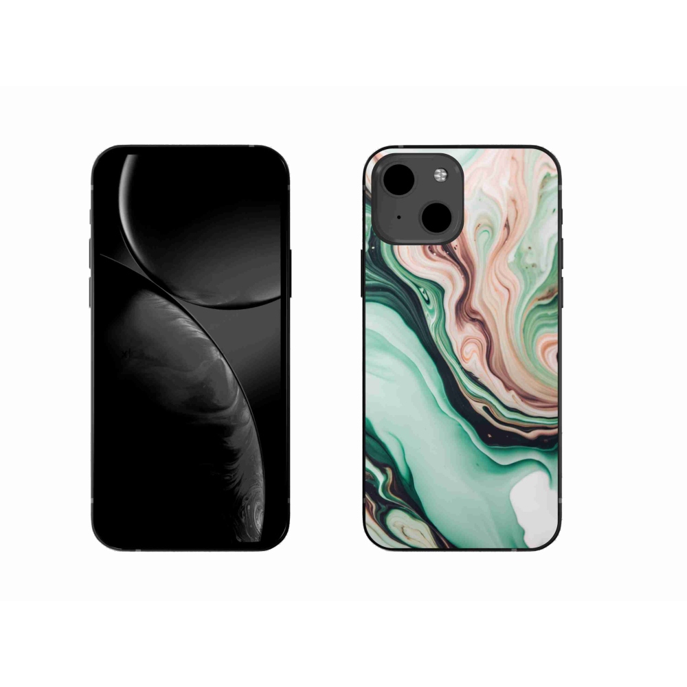 Gelový kryt mmCase na iPhone 13 - abstraktní motiv 62