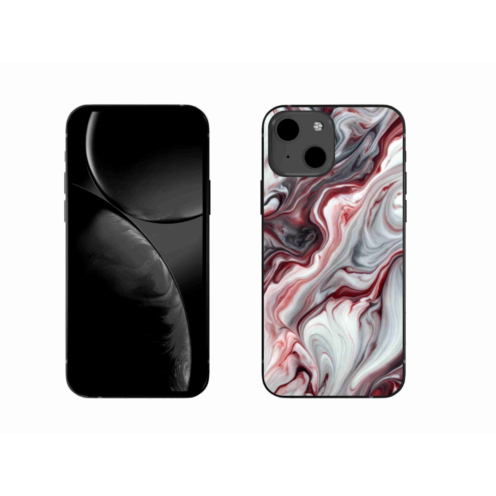 Gelový kryt mmCase na iPhone 13 - abstraktní motiv 64
