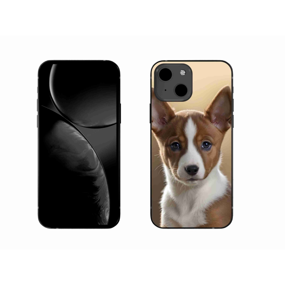 Gelový kryt mmCase na iPhone 13 - basenji
