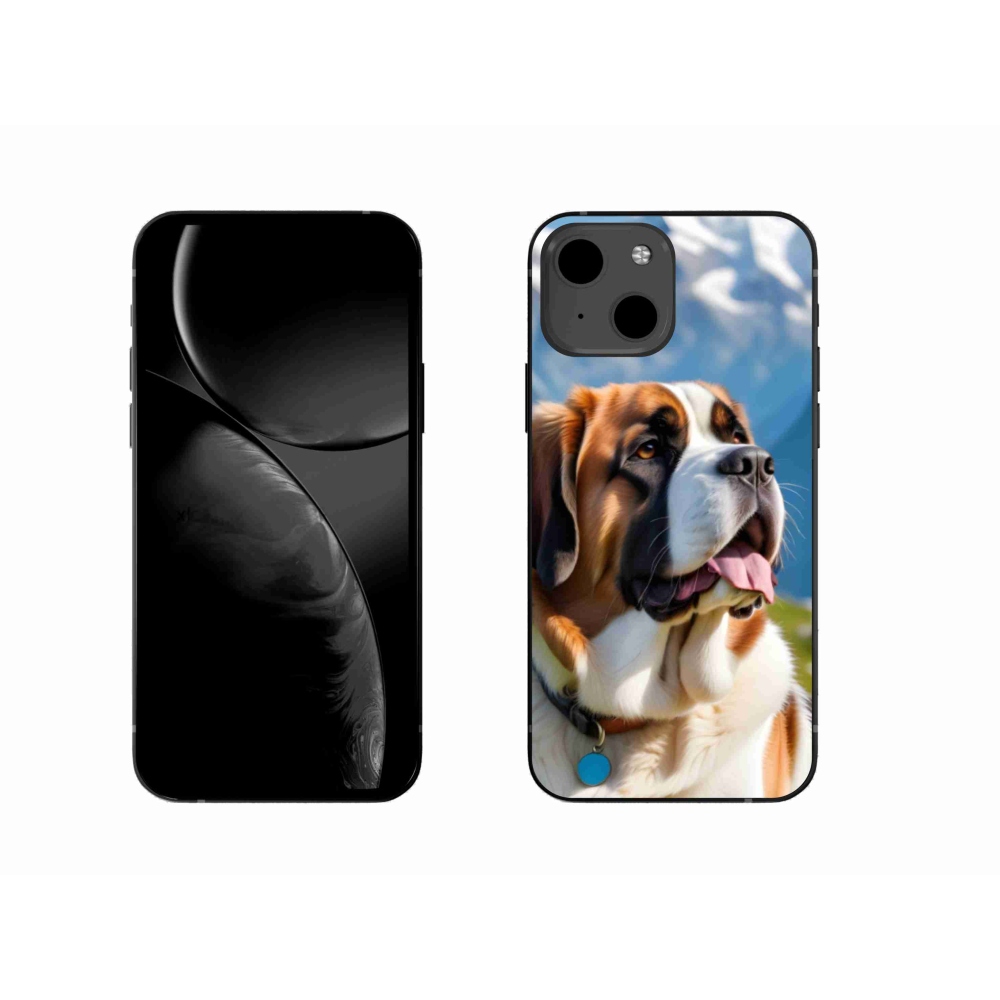 Gelový kryt mmCase na iPhone 13 - bernardýn