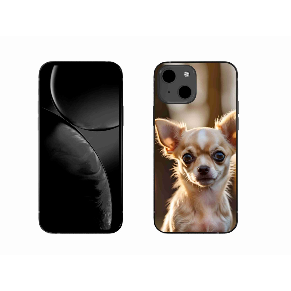 Gelový kryt mmCase na iPhone 13 - čivava 6