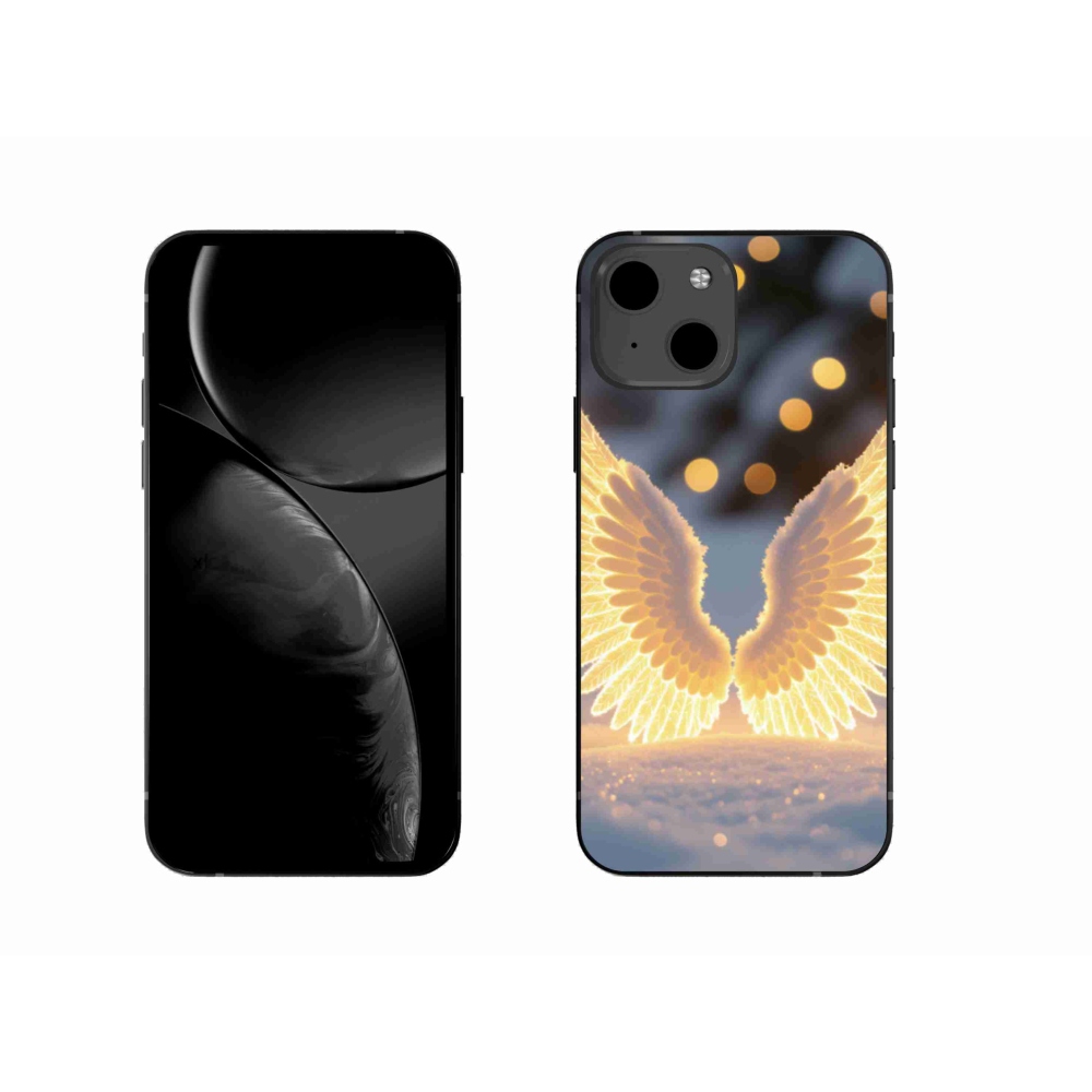 Gelový kryt mmCase na iPhone 13 - křídla
