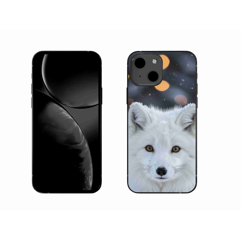 Gelový kryt mmCase na iPhone 13 - liška polární