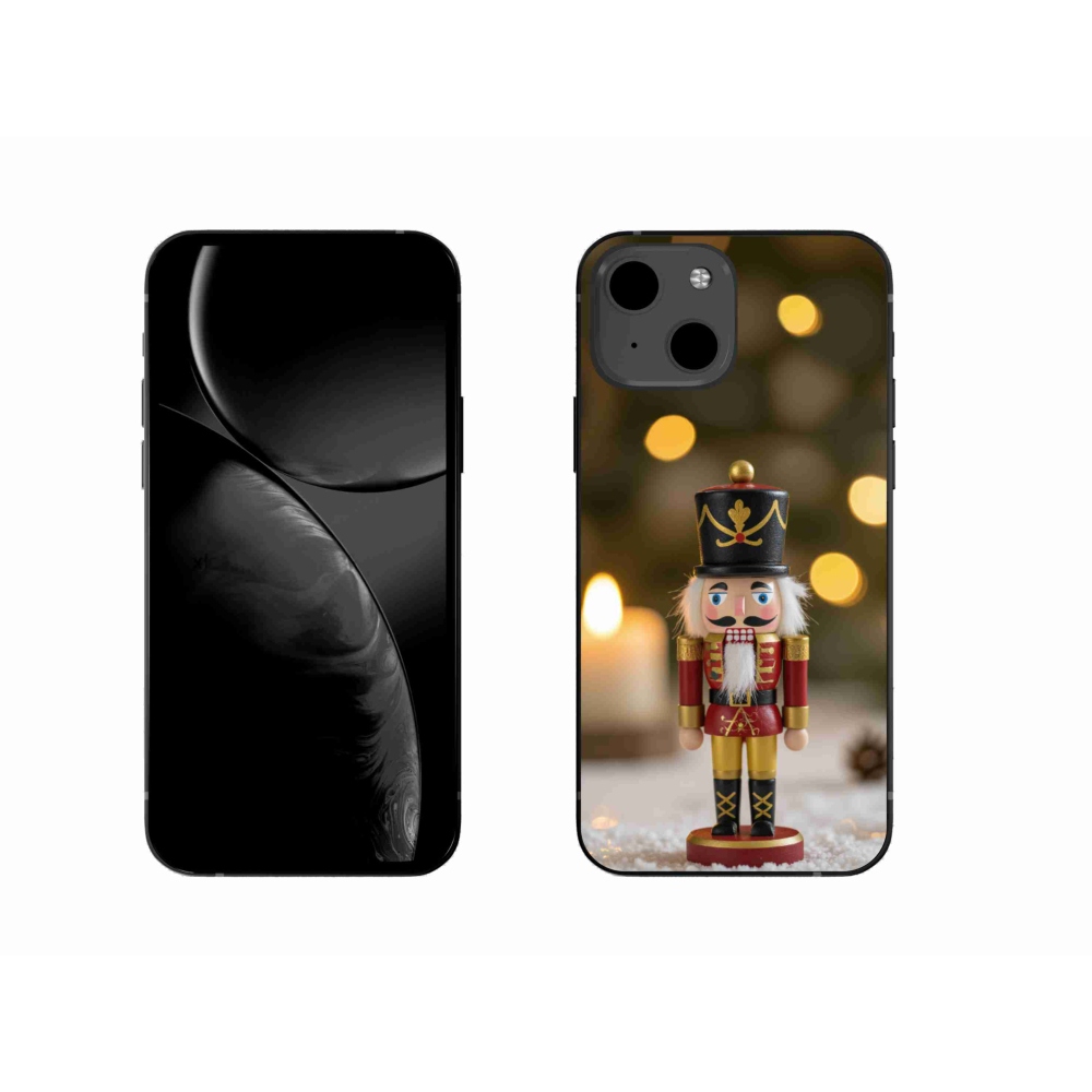 Gelový kryt mmCase na iPhone 13 - louskáček