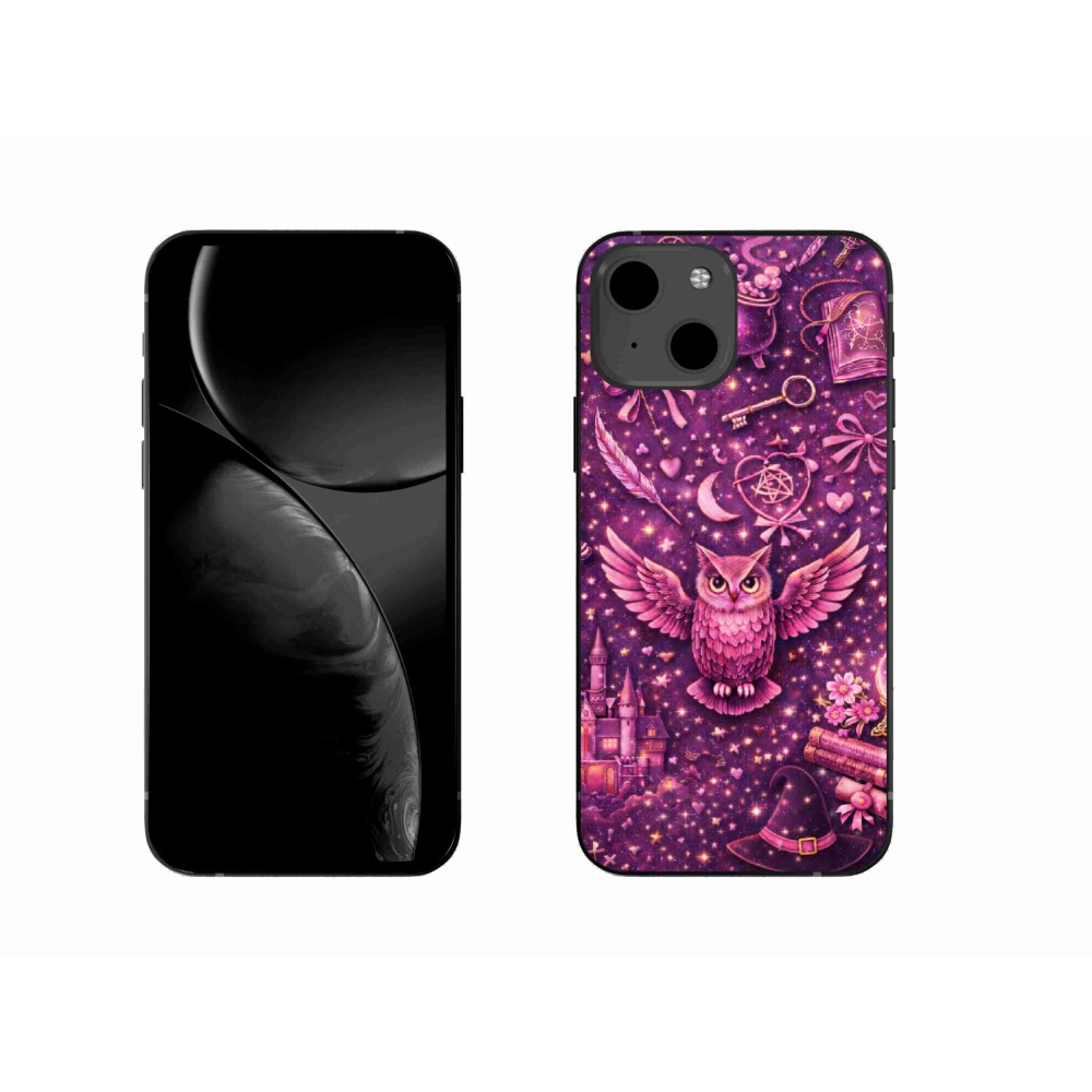 Gelový kryt mmCase na iPhone 13 - magický svět