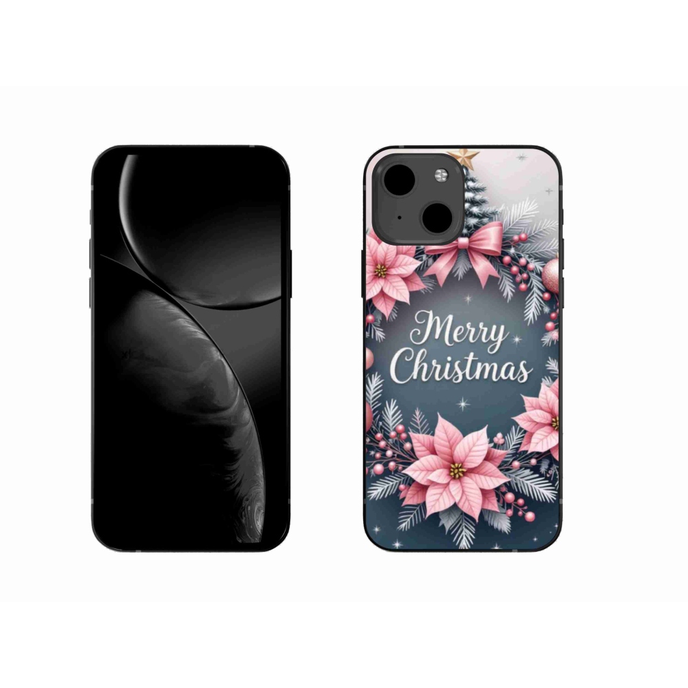 Gelový kryt mmCase na iPhone 13 - merry christmas