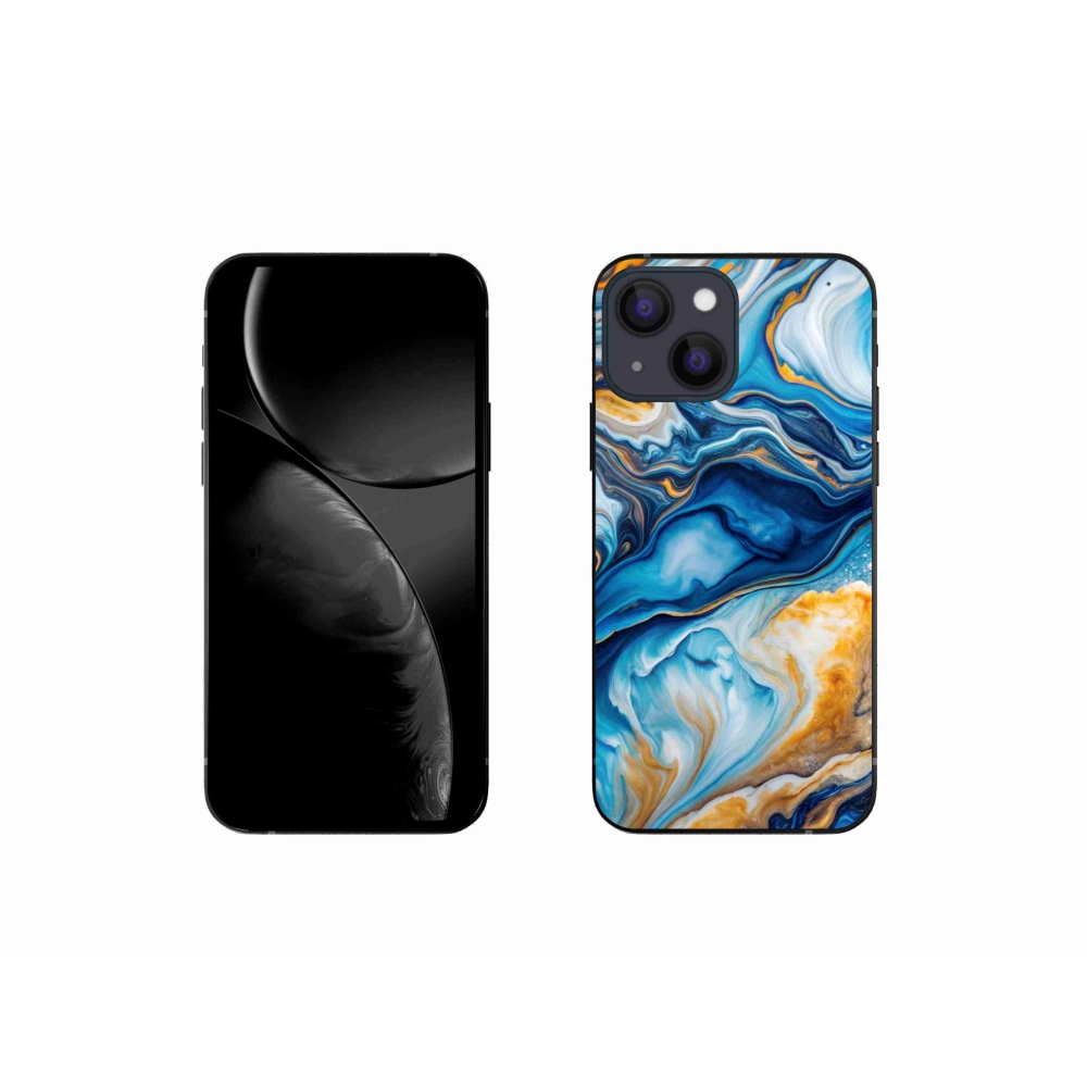 Gelový kryt mmCase na iPhone 13 Mini - abstraktní motiv 34