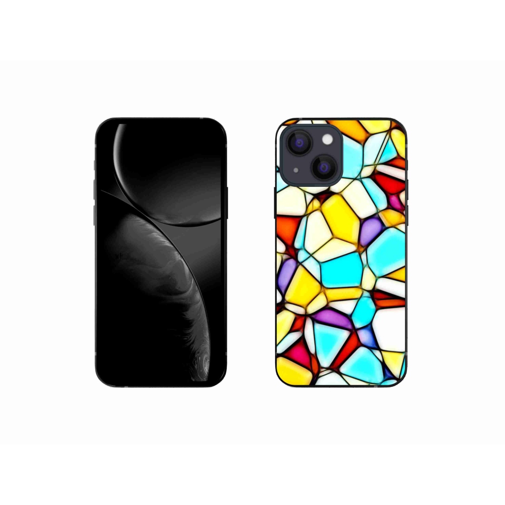 Gelový kryt mmCase na iPhone 13 Mini - abstraktní motiv 40