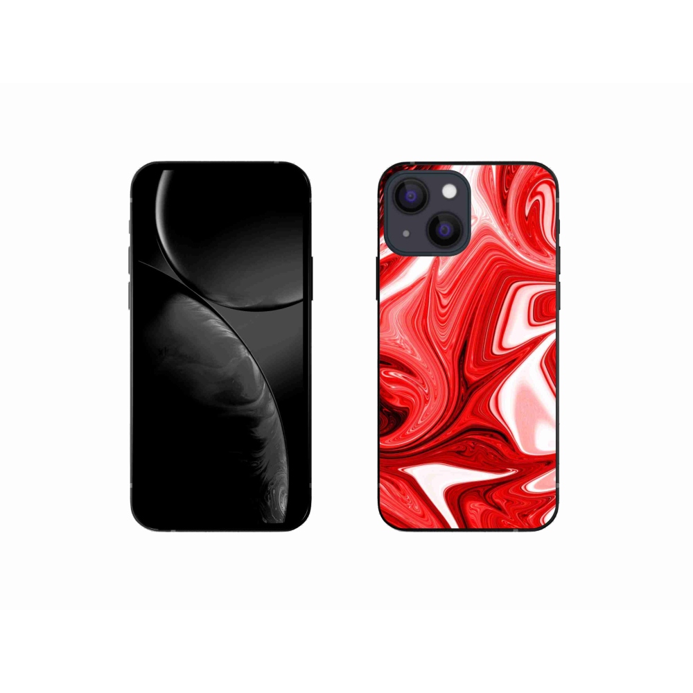 Gelový kryt mmCase na iPhone 13 Mini - abstraktní motiv 43