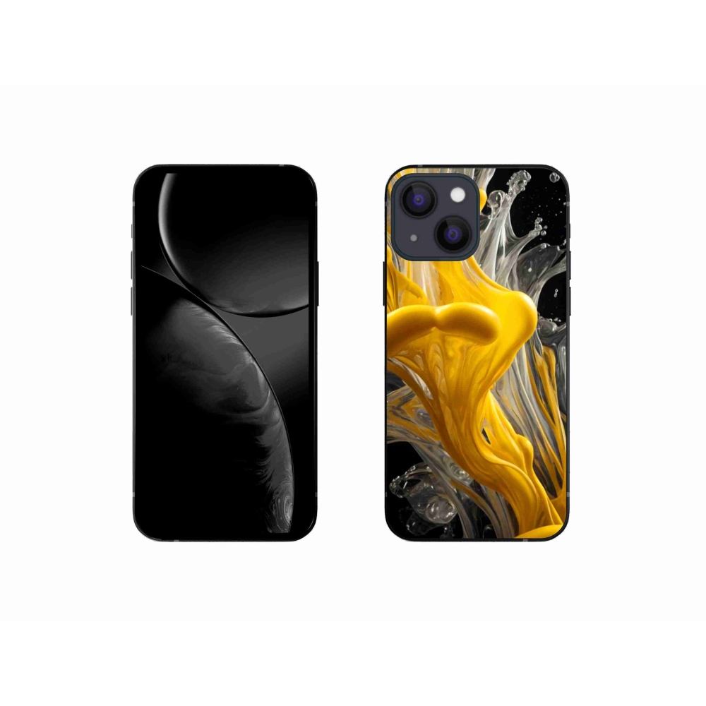 Gelový kryt mmCase na iPhone 13 Mini - abstraktní motiv 48