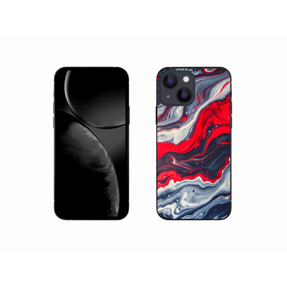 Gelový kryt mmCase na iPhone 13 Mini - abstraktní motiv 59