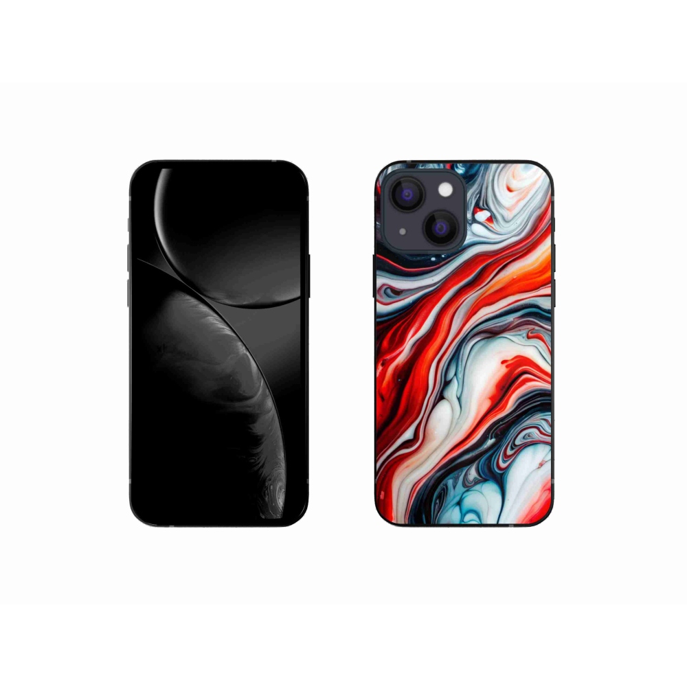 Gelový kryt mmCase na iPhone 13 Mini - abstraktní motiv 63