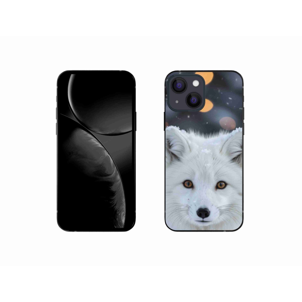 Gelový kryt mmCase na iPhone 13 Mini - liška polární