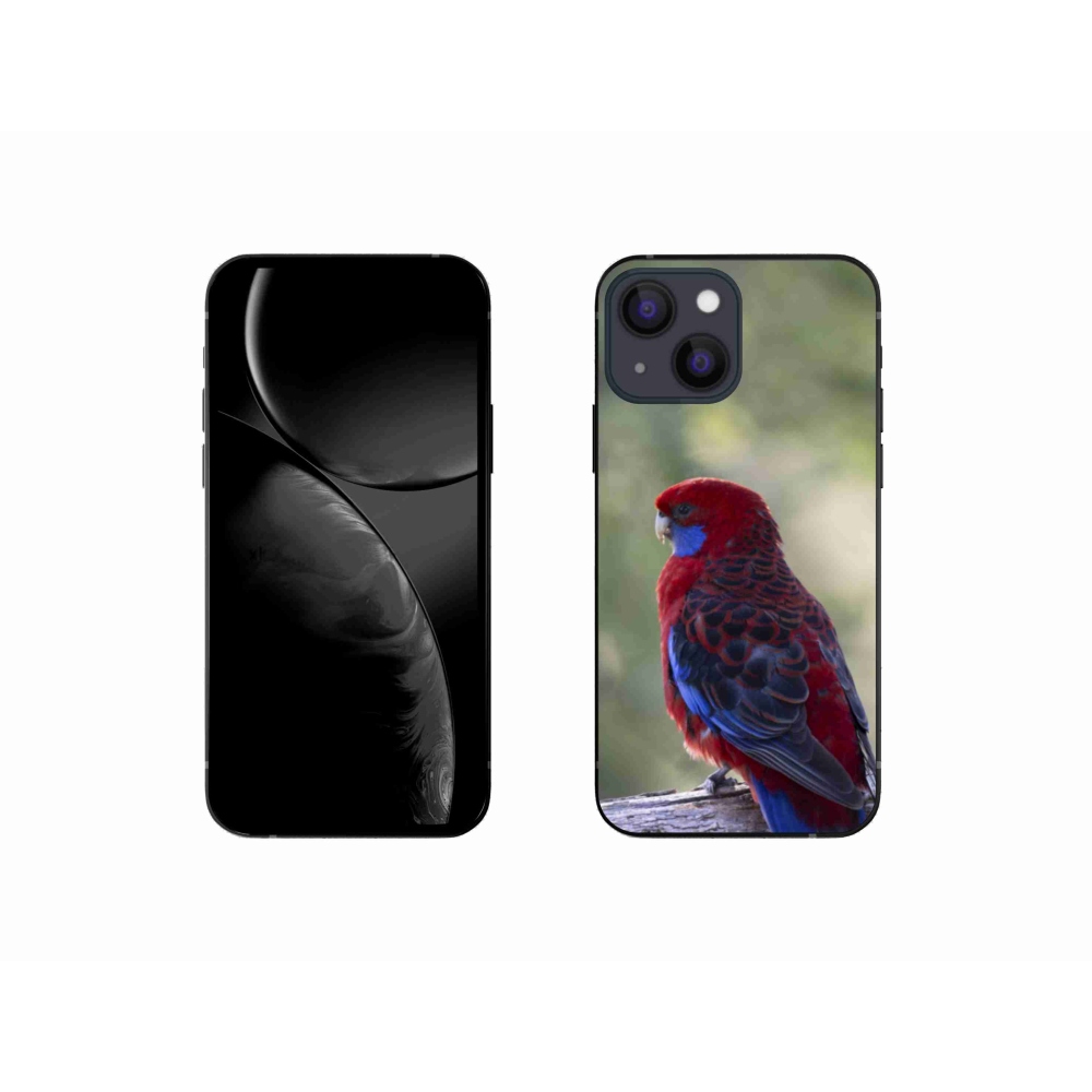 Gelový kryt mmCase na iPhone 13 Mini - papoušek rosela