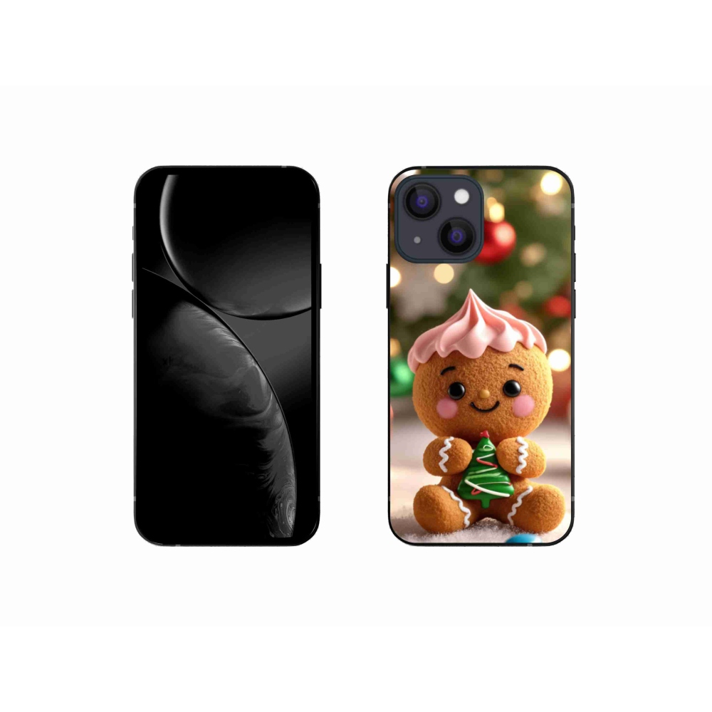 Gelový kryt mmCase na iPhone 13 Mini - perníček