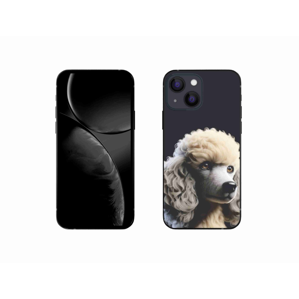 Gelový kryt mmCase na iPhone 13 Mini - pudl