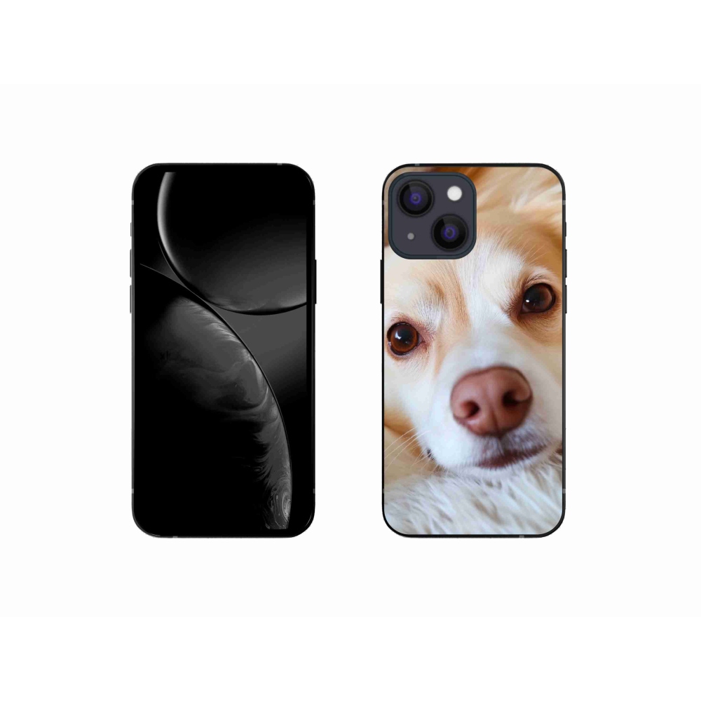 Gelový kryt mmCase na iPhone 13 Mini - Roztomilá čivava