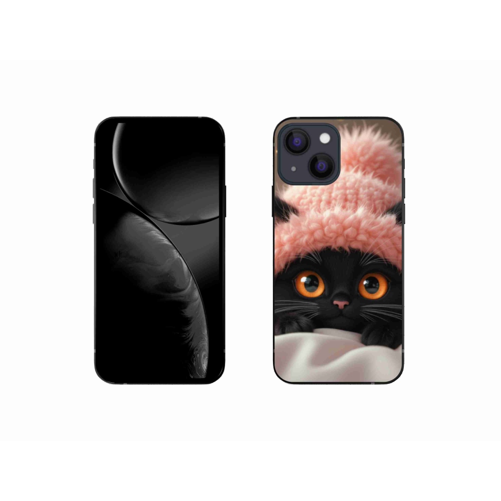 Gelový kryt mmCase na iPhone 13 Mini - roztomilé kotě 7