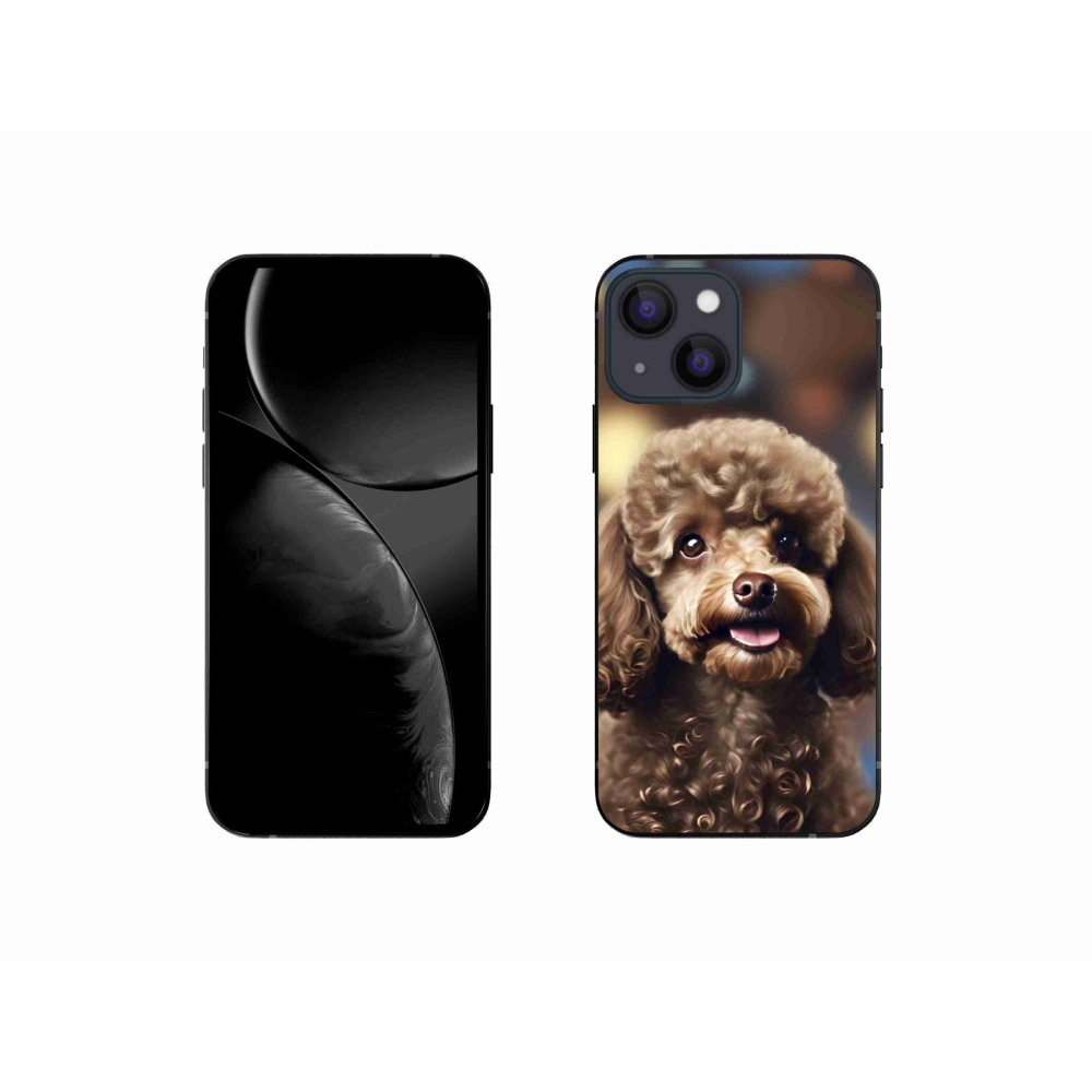 Gelový kryt mmCase na iPhone 13 Mini - roztomilý pudl