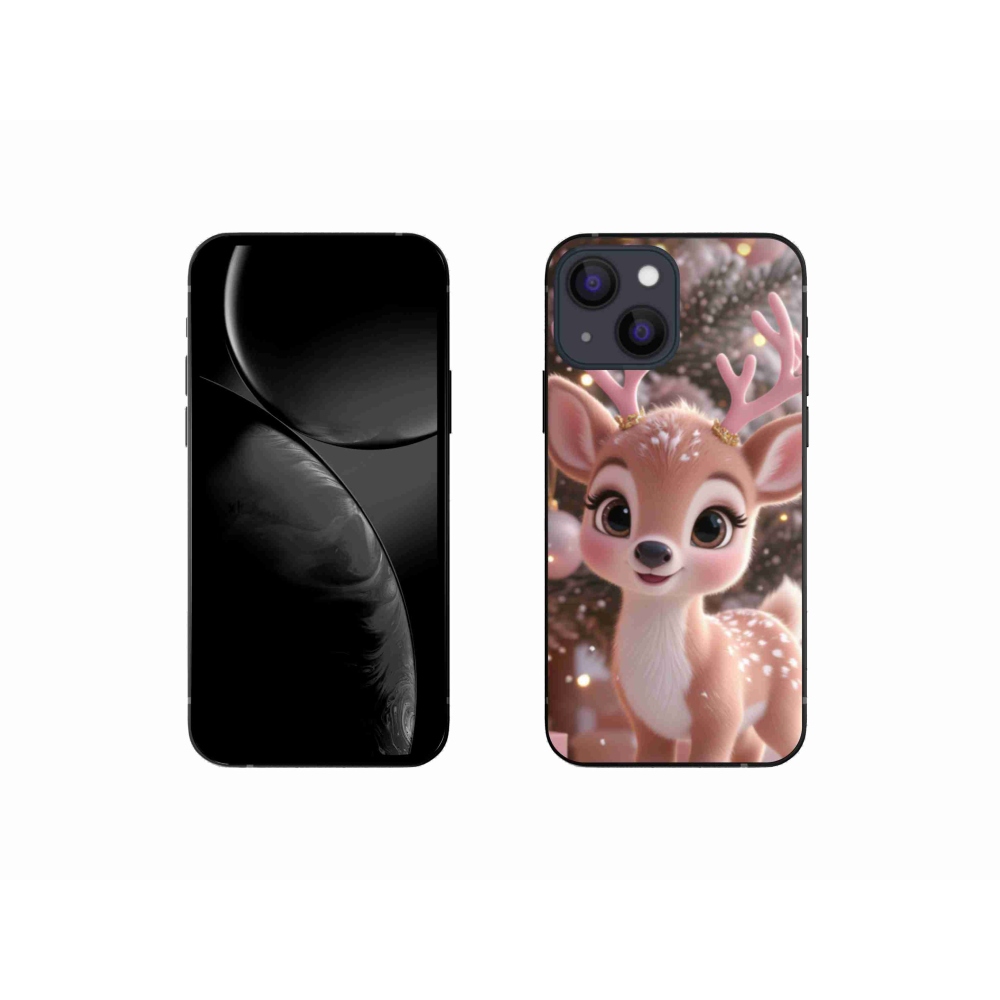 Gelový kryt mmCase na iPhone 13 Mini - roztomilý sob