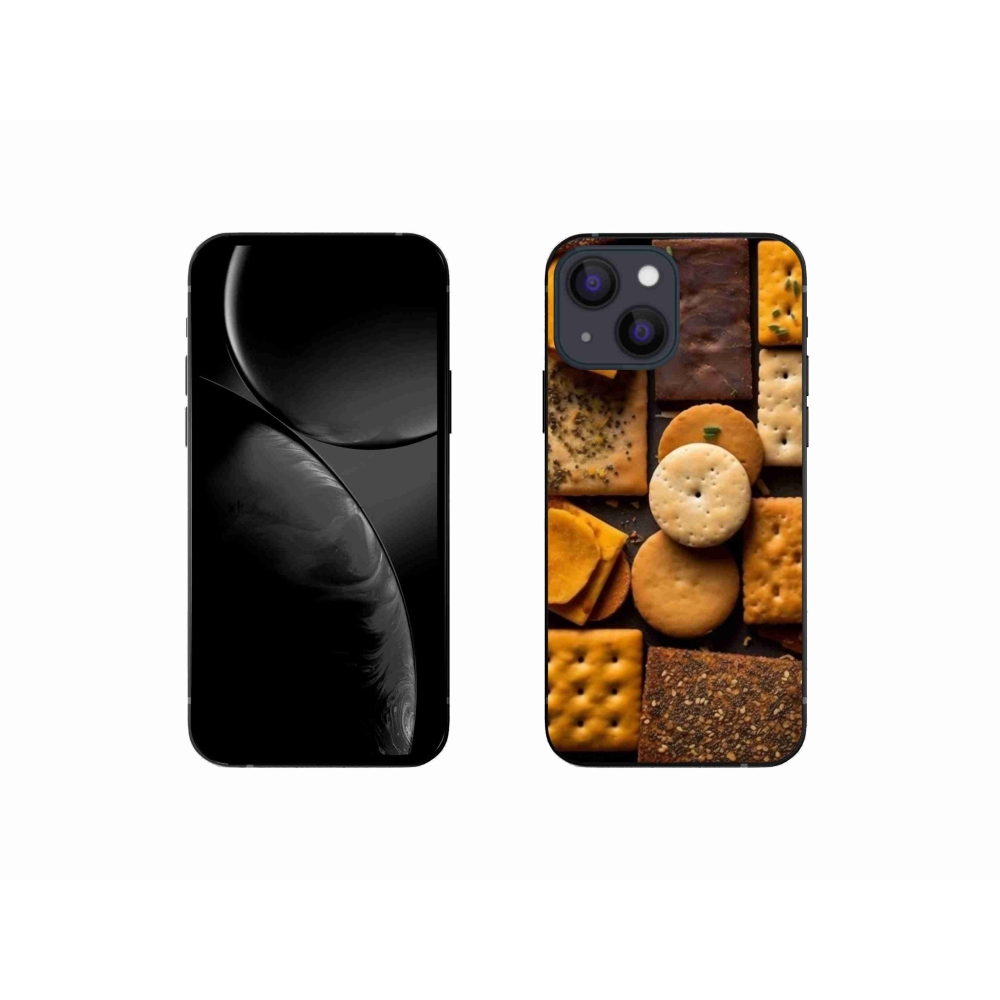 Gelový kryt mmCase na iPhone 13 Mini - sušenky