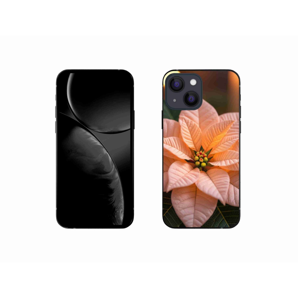 Gelový kryt mmCase na iPhone 13 Mini - vánoční hvězda